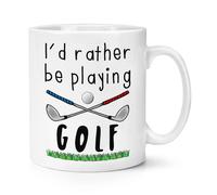 I'D Rather Essere Playing Golf 284ml Tazza - Divertente Dad Papà Giorno Sport