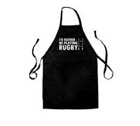 I'D Rather Essere Playing Rugby - Unisex Bambini Grembiule - Lega Union Sei