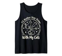I'd Rather Stay Home with My Cats Canotta