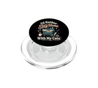 I'd Rather Stay Home With My Cats PopSockets PopGrip per MagSafe