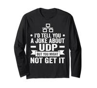 I'd Tell You A Joke About UDP But You Might Not Get It Maglia a Manica