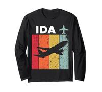 Ida Idaho Falls Aeroporto Maglia a Manica