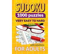 Ida Marsh SUDOKU 1000 puzzles for adults - Very Easy to Hard (Tascabile)