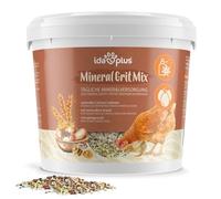 Ida Plus Mineral Grit Mix 5 Kg - Unica miscela minerale di calce per mangimi con anice - minerali preziosi per una migliore qualità del guscio d'uovo - contiene calce di conchiglia e calcio - per