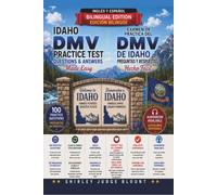 Idaho DMV English Test Made Easy™: Driver’s License Written Test Study Guide with Practice Questions | English & Spanish Edition