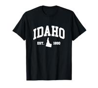 IDAHO - Est. 1890 - Throwback Classico Maglietta