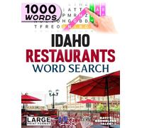 Idaho Restaurants Word Search: Large Print