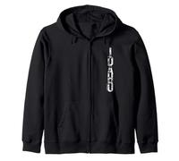 Idaho The Gem State Souvenir Felpa con Cappuccio