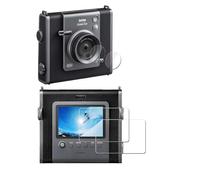 iDaPro [2Pcs per Vetro Temperato per Fujifilm Instax WIDE EVO Instant Film Camera Pellicola Protettiv 2Pcs] Pellicola PET per lenti,Vetro temperato, Durezza 9H, Antigraffio, Antibolla, Antimpronta