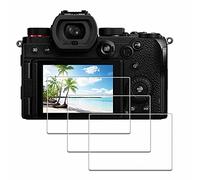 iDaPro Pellicola protettiva per Panasonic LUMIX S5 S5II S5IIX S5 II S5 IIX [3 confezioni], vetro temperato facile da installare