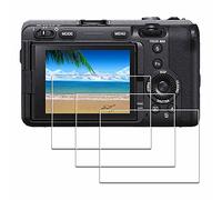 iDaPro Pellicola Protezione per Sony Alpha FX3 proteggi schermo [ 3 pezzi ] in vetro temperato facile da installare