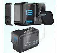 iDaPro Vetro Temperato per Gopro Hero 13+Coperchio del vano batteria