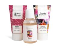 Idc Institute Beauty Flowers 3Pcs Travel Bag