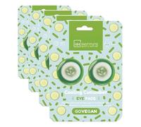 IDC INSTITUTE Cucumber Eye Pads (Confezione da 4)