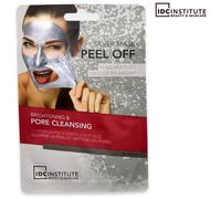 IDC Institute Maschera viso Peel-Off argento – Illuminante e pulizia dei pori – 15 g