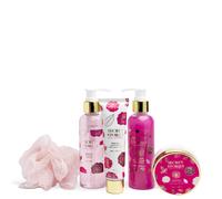 Idc Institute Secret Stories High Heel 5 pz Shower gel Shower Gel + Body Lotion +Body Butter + Bubble Bath + Bath Puff Cofanetto Tutti i tipi di pelle