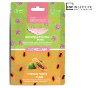 Idc Maschera duo argilla rosa e papaya - Maschera viso