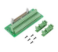 IDC40P Scheda Breakout Intestazione Maschio 40 Pin connettori idc40 Connettore Morsettiera Connettore Morsettiera Interfaccia PLC con Staffa per Montaggio su Desktop Barebones