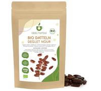 IDDA Herbal Datteri BIO Denocciolati Secchi 500g, Datteri Biologici senza Zucchero, Snack di Frutta
