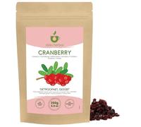 IDDA Herbal Mirtilli Rossi Secchi 250g, Mirtilli Rossi Essiccati, Dolcificati con Succo di Mela