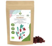 IDDA Herbal Mirtilli Rossi Secchi BIO 500g, Mirtilli Rossi Bio, Dolcificati con Succo di Frutta