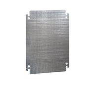 IDE pl6080 Piastra Fissaggio metallo, lisce, gn-atx-inx