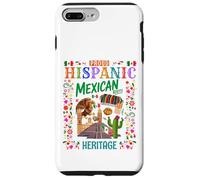 Idea di abbigliamento a tema patrimonio messicano per bambini e bandiera del Messico Custodia per iPhone 7 Plus/8 Plus
