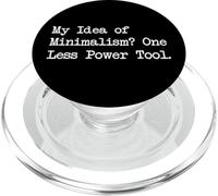 Idea di minimalismo meno strumento di potere divertente decorazione della lavorazione del legno PopSockets PopGrip per MagSafe