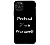 Idea divertente per costume di Halloween da lupo mannaro Custodia per iPhone 11 Pro Max