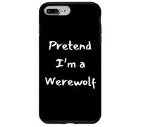 Idea divertente per costume di Halloween da lupo mannaro Custodia per iPhone 7 Plus/8 Plus
