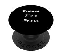 Idea divertente per costume di Halloween per fingere un principe PopSockets PopGrip Adesivo