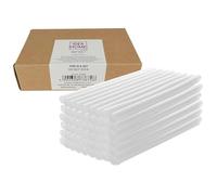 IDEA HOME Stick di Colla a Caldo 11mm x 200mm - Trasparente, Universale Bastoncini di Colla per Pistola Colla a Caldo, Ideale per il Fai da Te, L'artigianato, il Tempo Libero, 50 Pezzi
