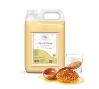 IDEA HOME FRAGANTE Sapone Liquido per le Mani 5L - Buon Sapone Liquido Schiumoso 5 Litri - Sapone in Crema per Tutti i Tipi di Pelle - Latte e Miele