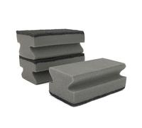 IDEA HOME Spugne Pulizia Barbecue Grigio Nero 3 Pezzi Set