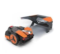 Idea Mower garage per robot tagliaerba Mobius compatibile con Landroid Vision protezione-Tetto Trasparente per Controllo visivo, e facile uso della tastiera del robot