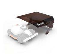 Idea Mower garage per robot tagliaerba Mobius compatibile con Mammotion Luba 3 AWD 1500 3000 5000 10000, copertura trasparente in policarbonato UV, alluminio composito e acciaio inox