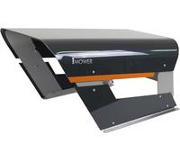 Idea Mower Garage per Robot tagliaerba Neo Targa Large Antracite, in Alluminio Composito, Compatibile con Husqvarna Automower