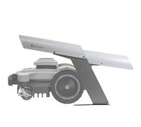IDEA MOWER garage per robot tagliaerba One2.1 compatibile con Ambrogio Robot, Tettoia Stazione di Ricarica, Protezione Alluminio Composito, Tetto Apribile
