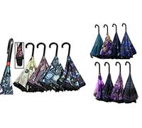 IDEA Ombrello Auto Reverse antisgocciolo Fantasia Lorenzo