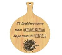 IDEA REGALO Compleanno San Valentino TAGLIERE divertente con frase Cucina casa