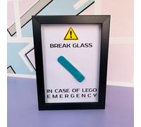 Idea Regalo Cornice Vetrina Display con Lego Brick Separator 96874