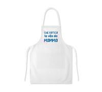 Idea regalo Festa della Mamma Grembiule da cucina personalizzato Che fatica