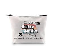Idea regalo ispirata alla TV Show con scritta "It's an Outer Thing You Wouldn't Understand It Zipper Pouch Makeup Bag per i fan, Borsa esterna Eu, medium,