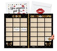 Idea Regalo Natale 2026 Originale - Calendario della Passione Gratta e Vinci - Idee Regali Divertenti Anniversario - Pensieri di Coppia Originali - Sorprese Romantiche Compleanno