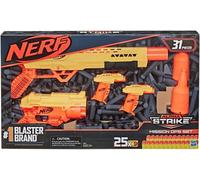 IDEA REGALO NERF APLHA STRIKE MISSION OPS SET 31 PEZZI BY HASBRO 25 COLPI INCL