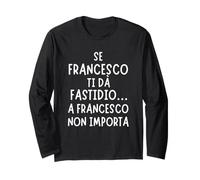 Idea Regalo Originale per Francesco, Perfetta per Compleanni Maglia a Manica