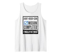 Idea Regalo pensionamento Breve Ordine in Pensione Cuoco Canotta