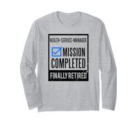 Idea Regalo pensionamento Responsabile del Servizio Sanitario in Pensione Maglia a Manica