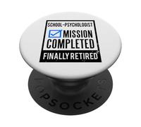Idea regalo pensionamento Scuola-Psicologo PopSockets PopGrip Adesivo
