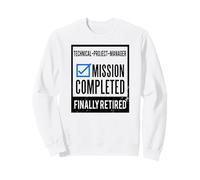 Idea Regalo pensionamento Tecnico-Project-Manager in Pensione Felpa